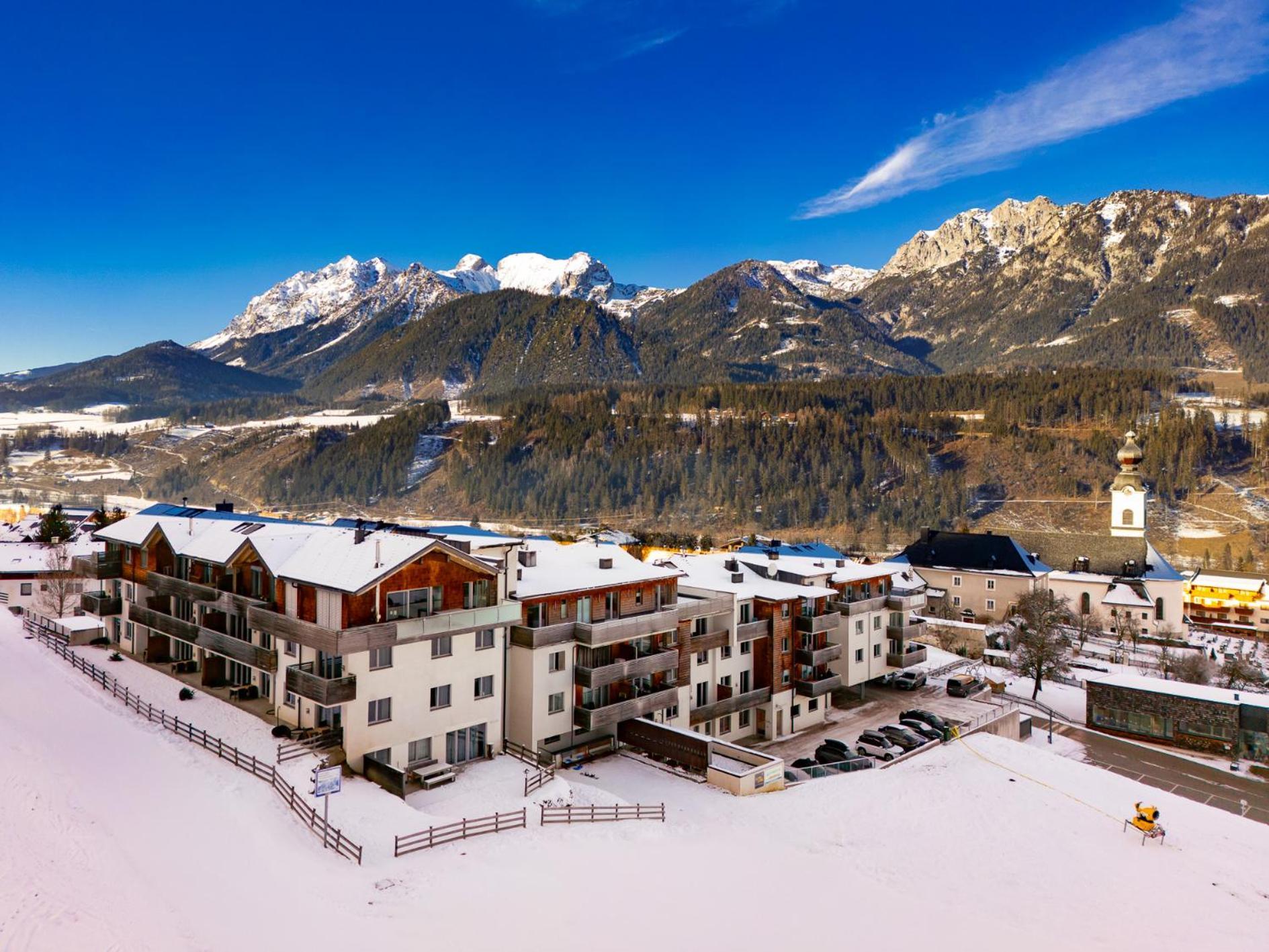 Appartement Klosterhuegel Haus im Ennstal Bagian luar foto